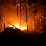 Російський удар знищив запорізький ТРК City Mall